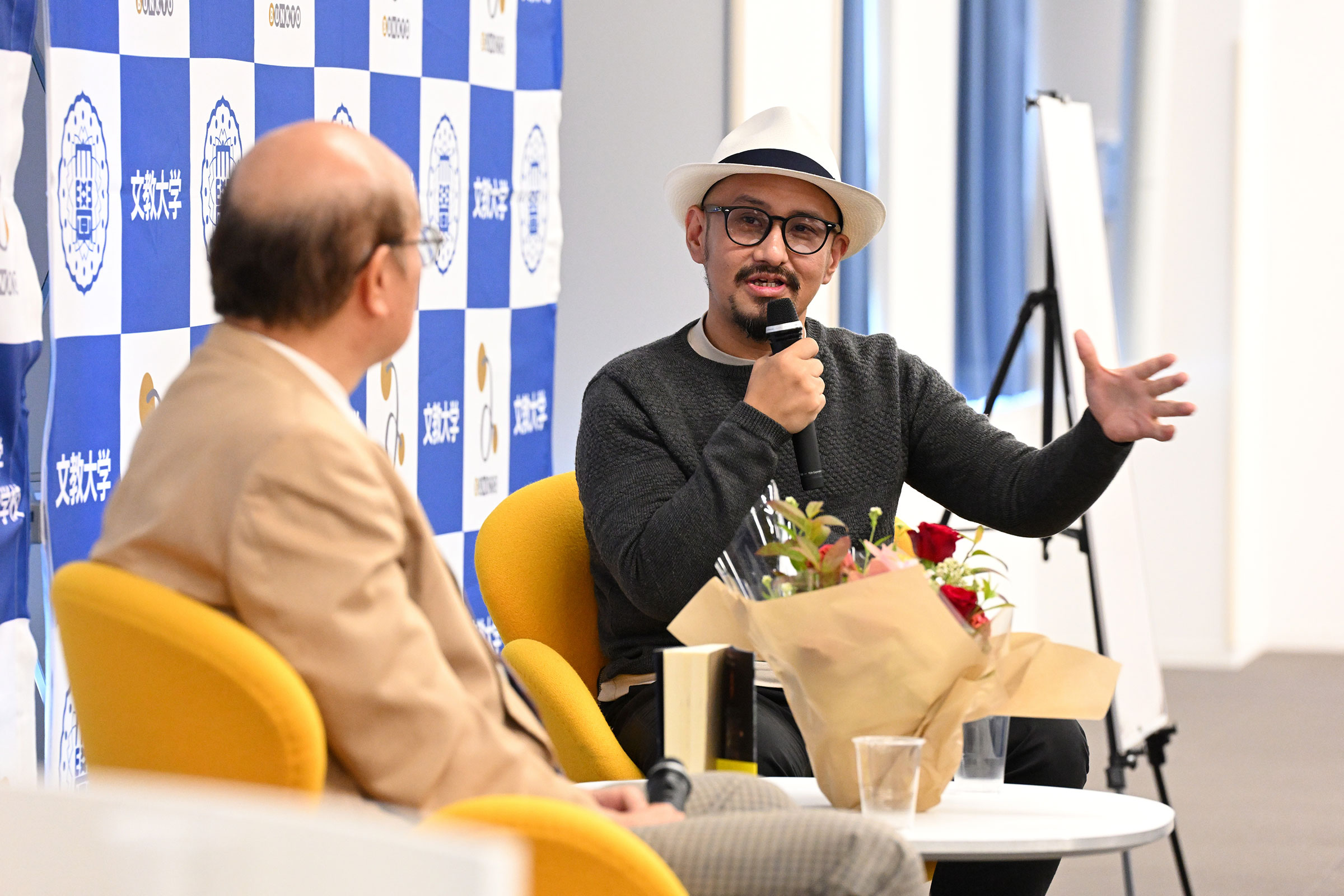 真藤さん、寺澤教授