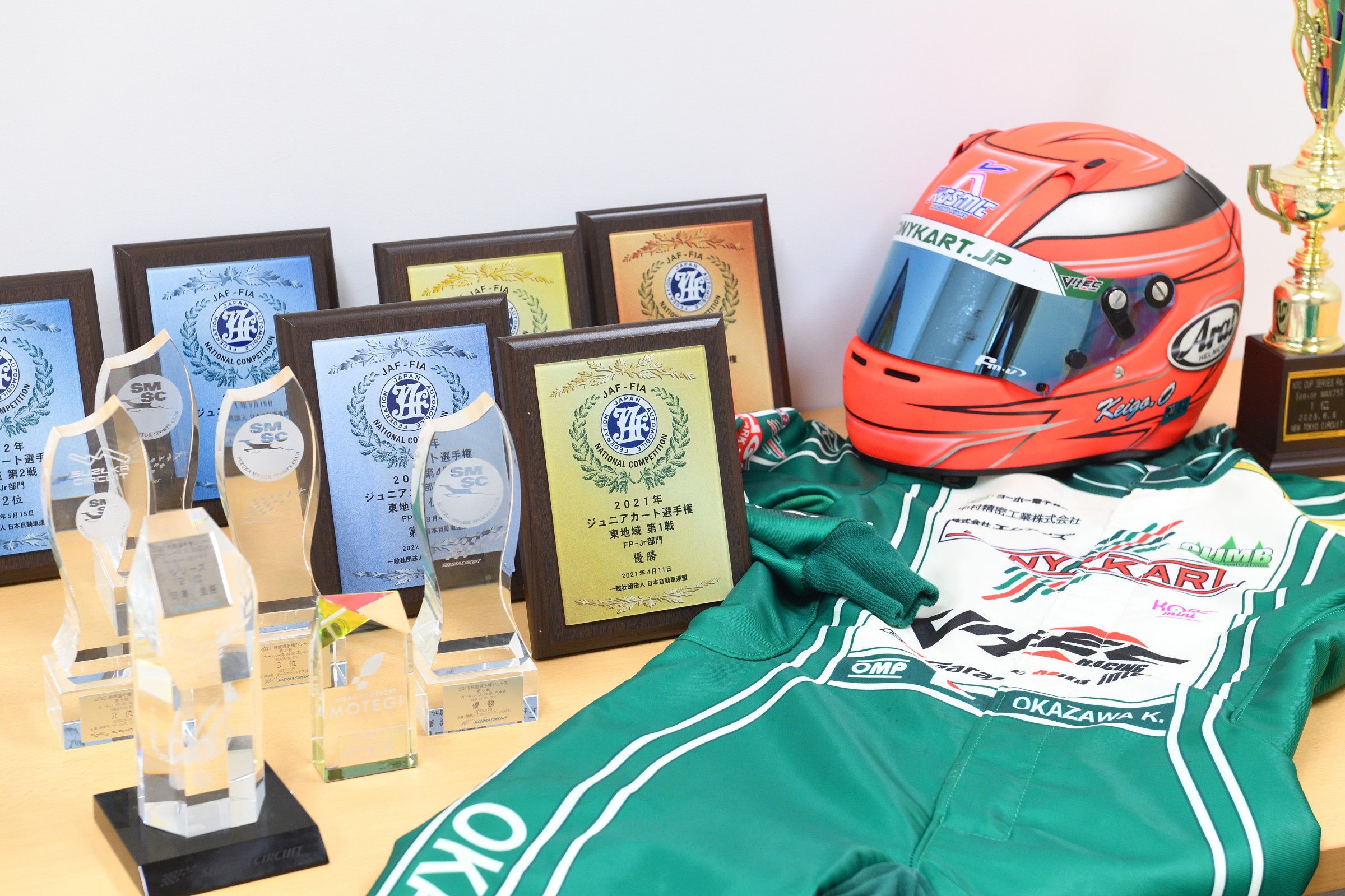 AUTOBACS GPR KARTING SERIES OKクラス 準優勝